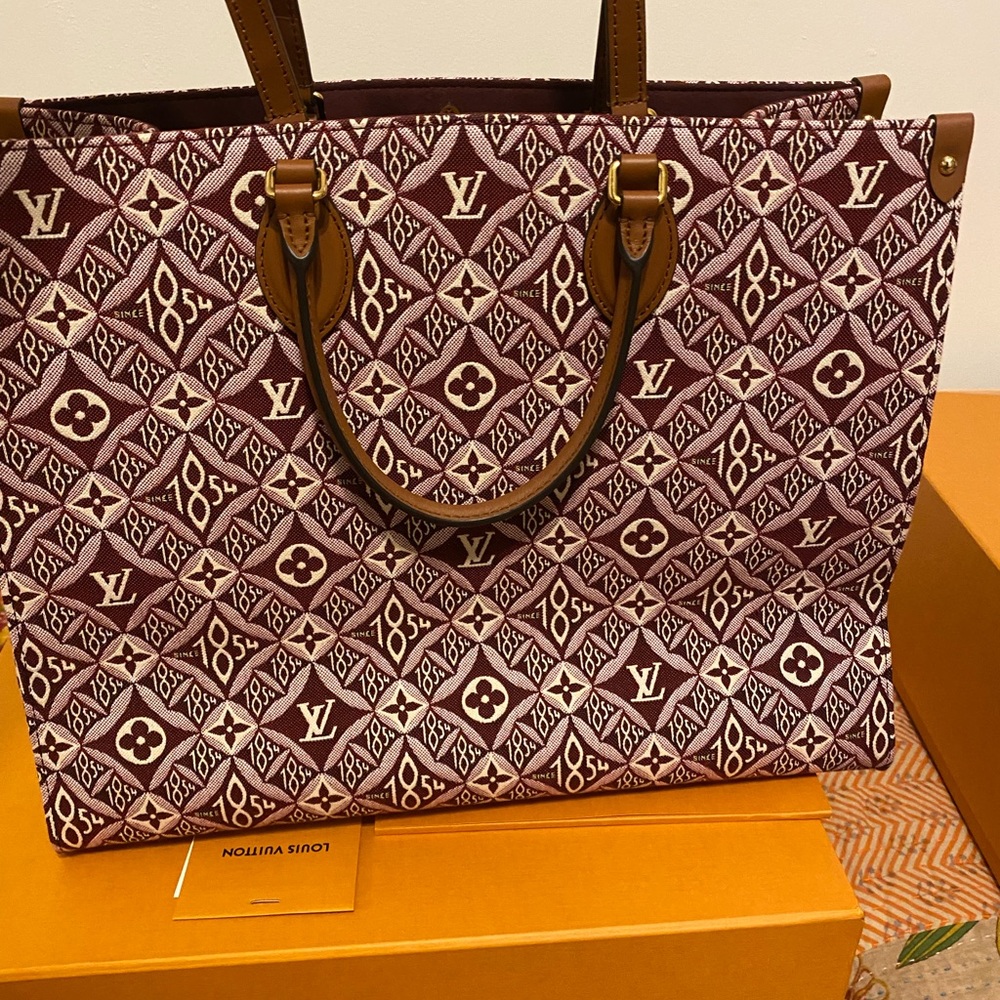 Louis Vuitton 1854 tote.